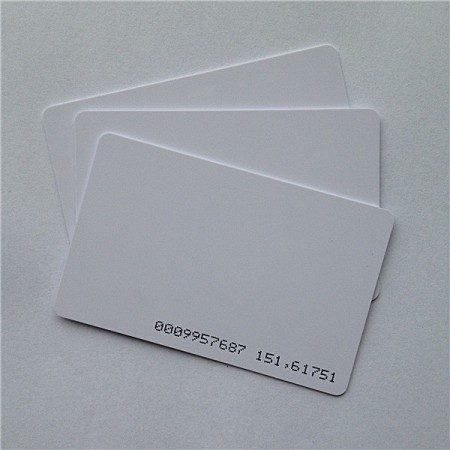 125KHZ TK4100 RFID Inkjet PVC Ausweis mit 18 UID-Nummer