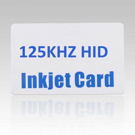 125KHZ 26bit  HID Inkjet PVC card ,HID Coating card