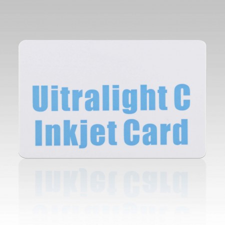 13,56 MHZ ultrakönnyű C 192bytes RFID tintasugaras PVC kártya