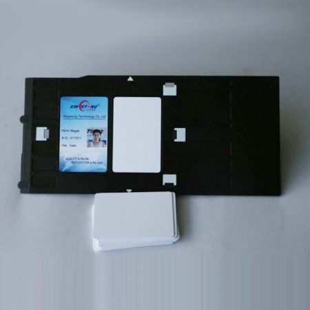 Plastic ID Card Printing Tray For Epson Inkjet Printer R200 R210 R220 R230 R300