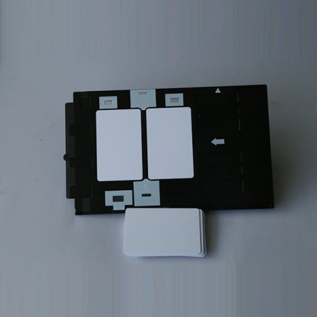 Jet d'encre en plastique PVC plateau de carte d'identité, Epson L800, plateau L1801 de la carte plastique