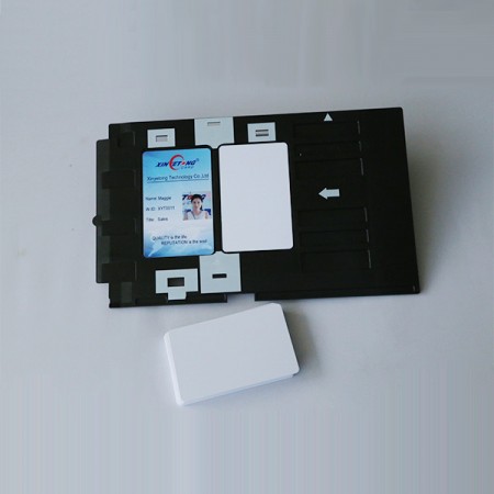 En plastique jet d'encre PVC revêtement carte plateau pour Epson imprimantes comme L800, L810, L801, R290 etc.