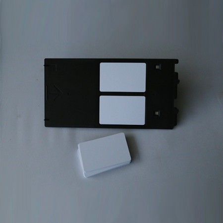 Carte d'identité en plastique vierge carte de PVC blanc jet d'encre, Canon imprimante carte de PVC